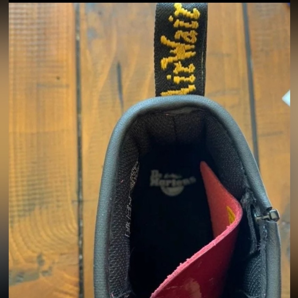 Dr Martens 1460 Delaney Patent Cherrywood Red UK 5 US Women’s 7 Men’s 6 - Picture 5 of 7